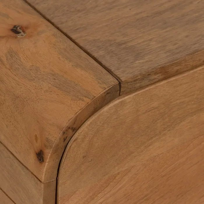 Mango Coffee Table Nova Curve - Elegant and Functional Design - LUXONAS