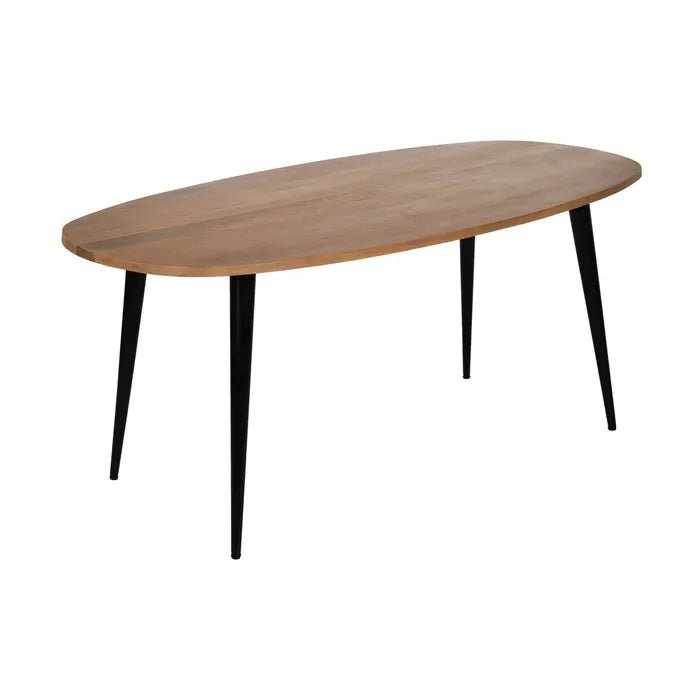Mango Dining Table Nova Curve - LUXONAS