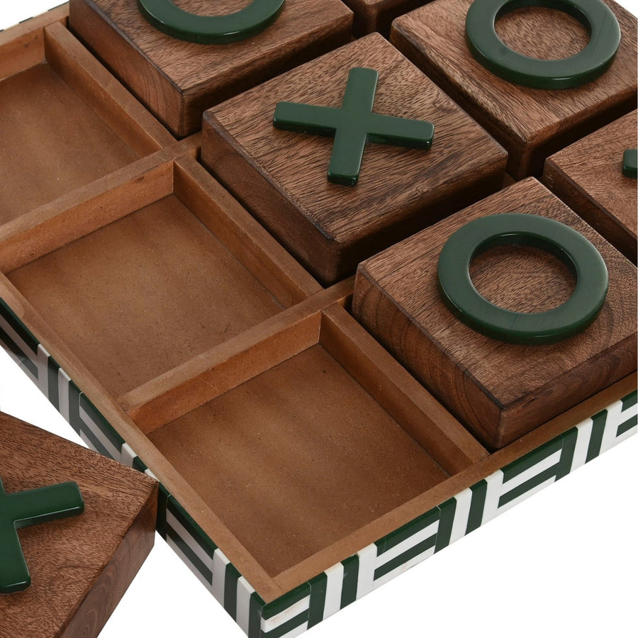 Mango Resin Tic-Tac-Toe Board Game