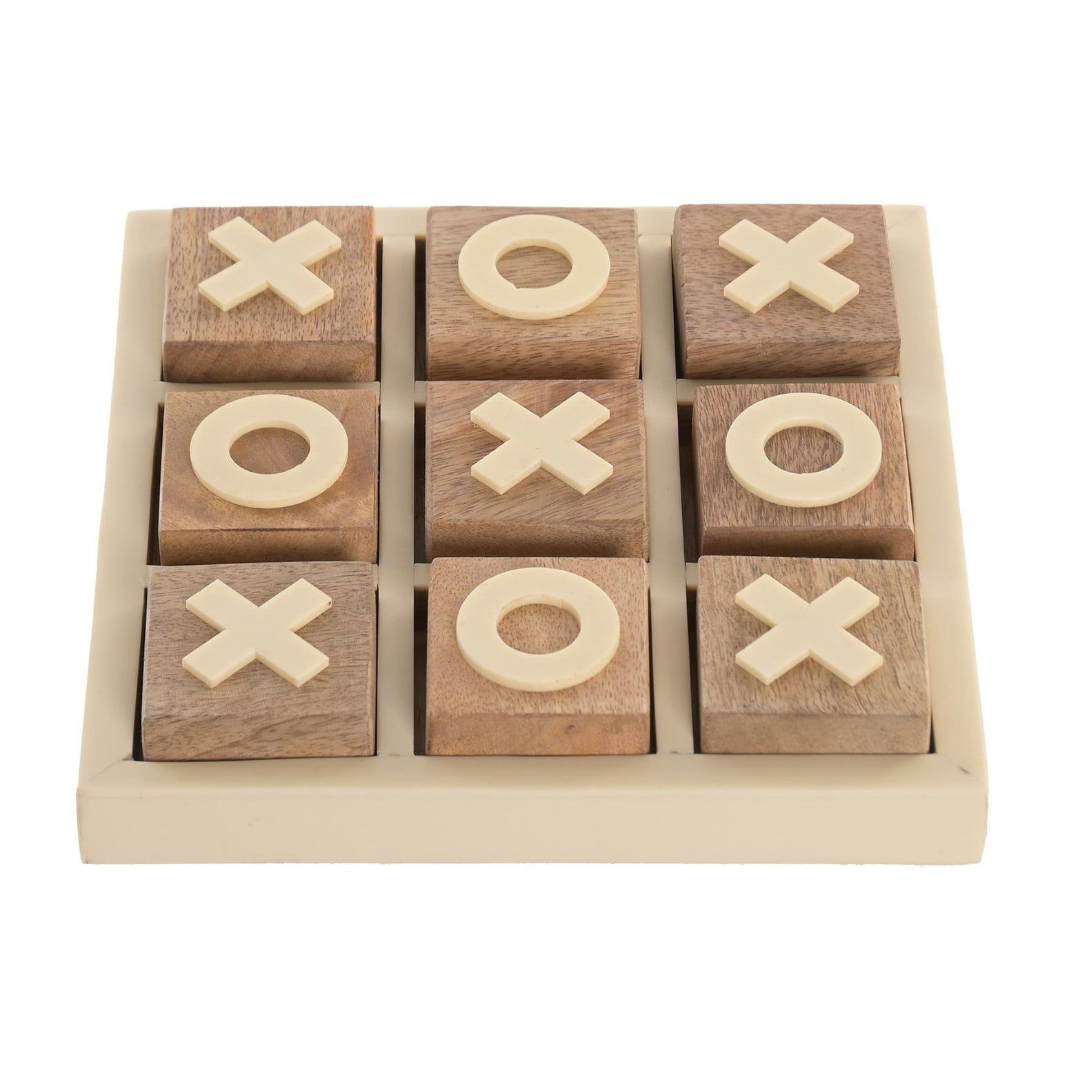Mango Resin Tic Tac Toe Game Set