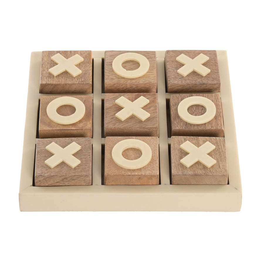 Mango Resin Tic Tac Toe Game Set
