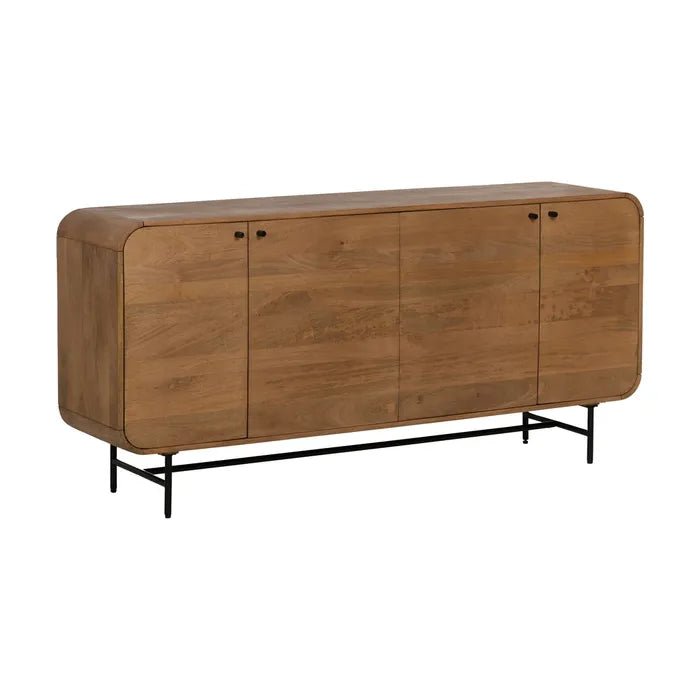 Mango Sideboard Nova Curve - Elegant Storage Solution - LUXONAS