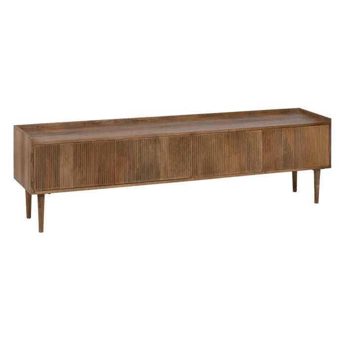 Mango TV Unit Belda - Elegant Wooden Design - LUXONAS