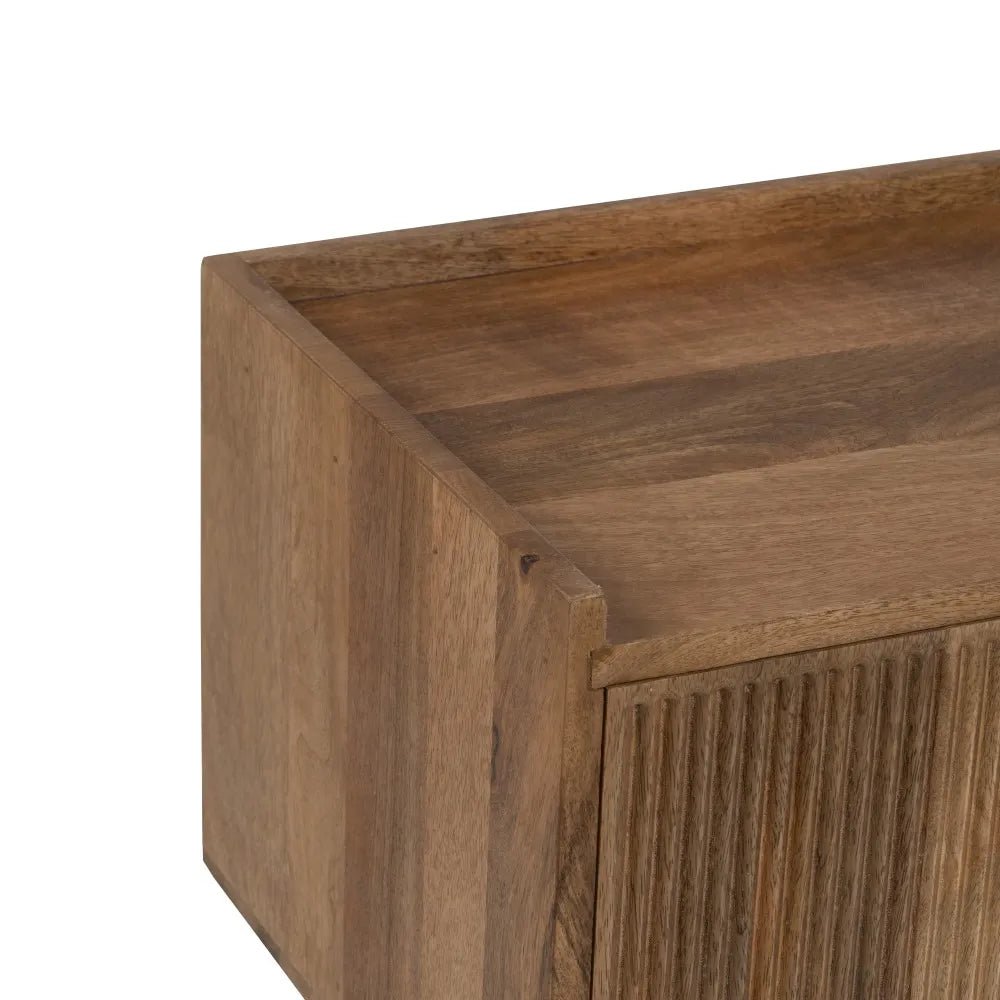 Mango TV Unit Belda - Elegant Wooden Design - LUXONAS
