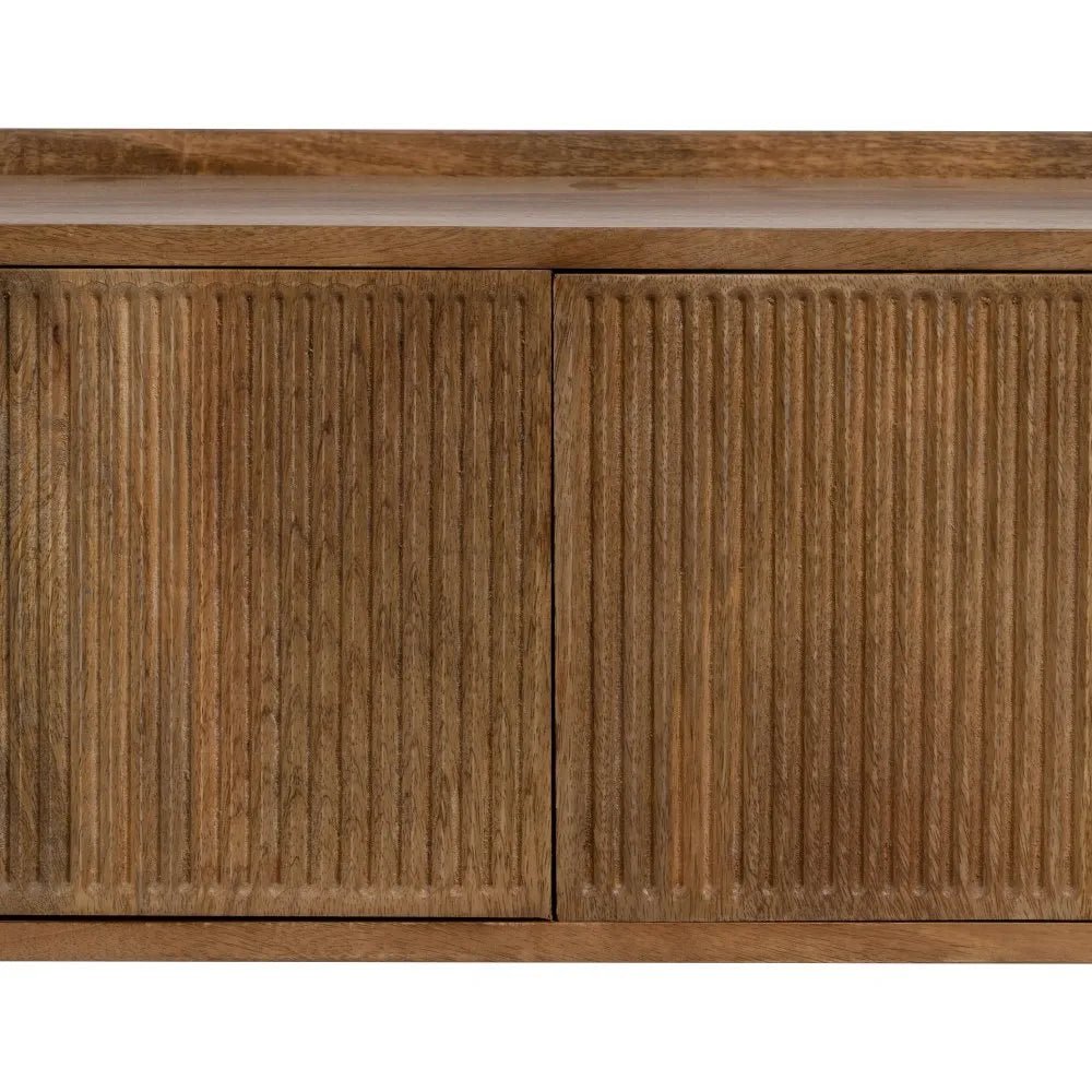 Mango TV Unit Belda - Elegant Wooden Design - LUXONAS