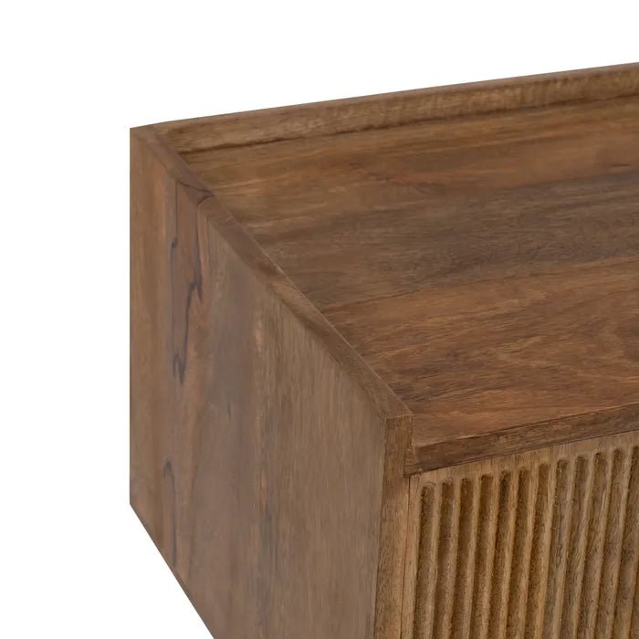 Mango TV Unit Belda - Stylish and Functional Entertainment Center - LUXONAS