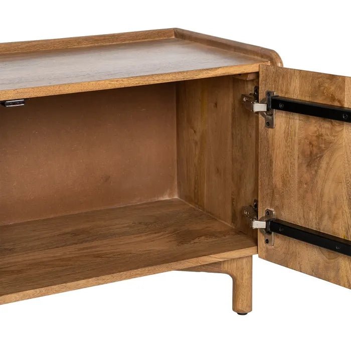 Mango TV Unit Galt - Stylish and Functional Entertainment Center - LUXONAS