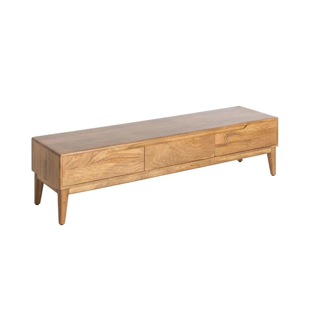 Mango TV Unit Galt – Stylish and Functional Storage Solution - LUXONAS