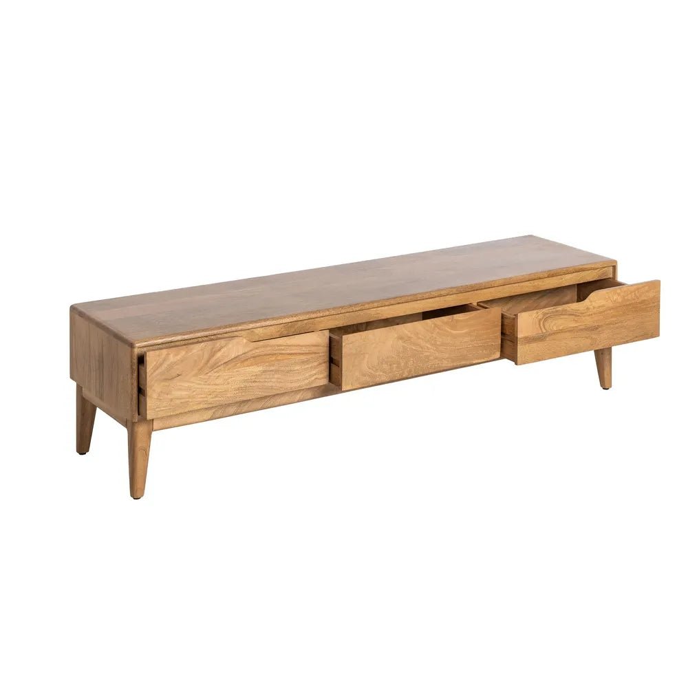 Mango TV Unit Galt – Stylish and Functional Storage Solution - LUXONAS