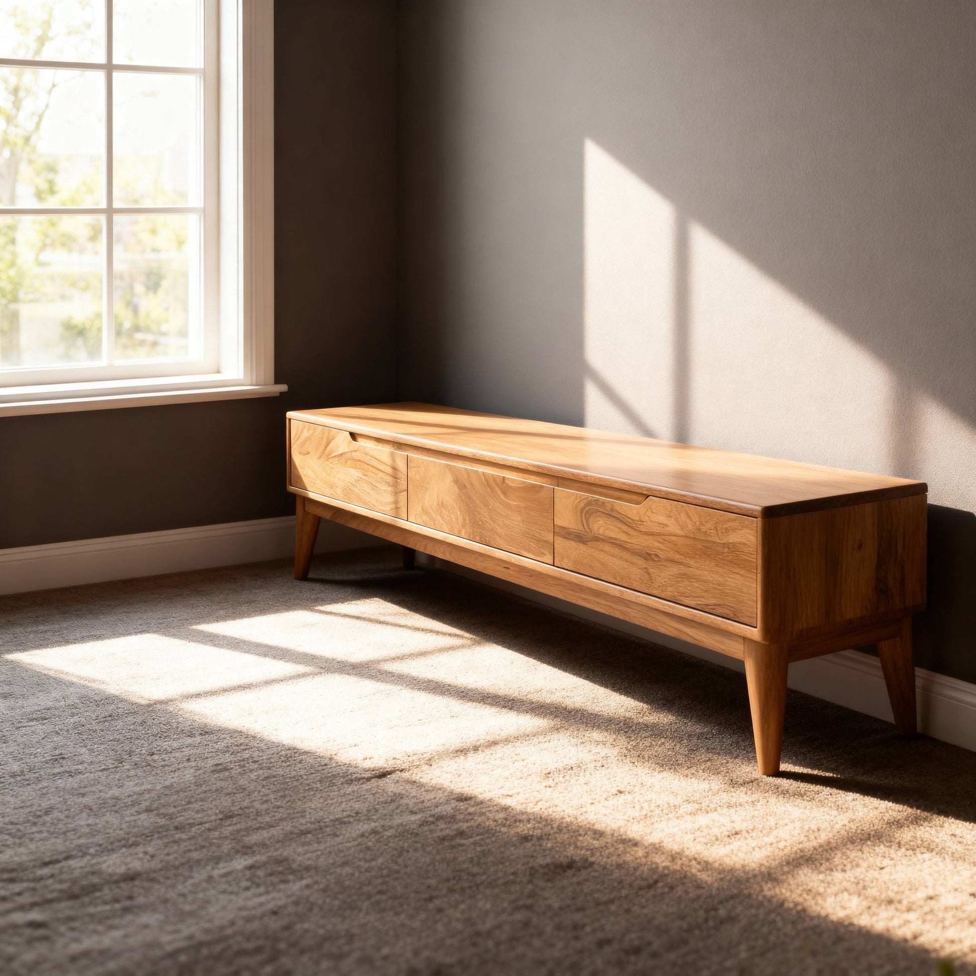Mango TV Unit Galt – Stylish and Functional Storage Solution - LUXONAS