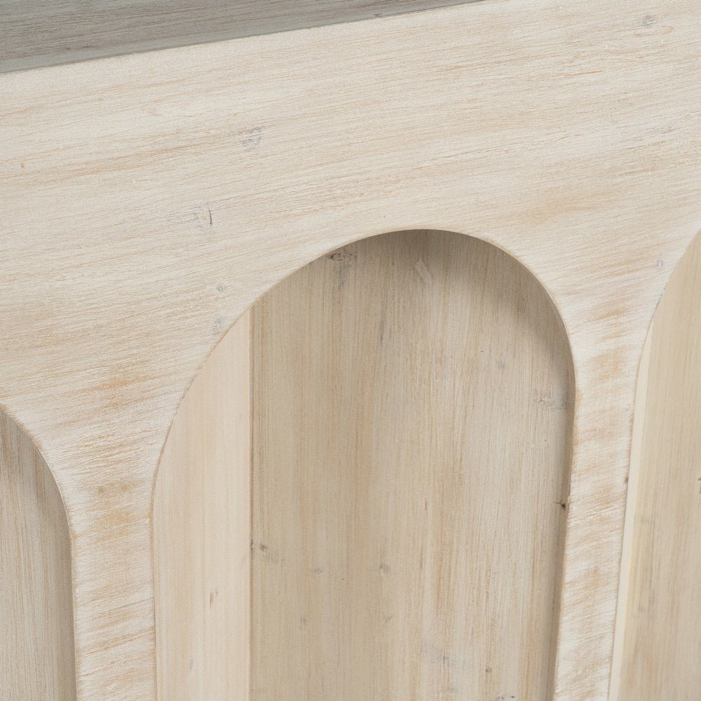 Mango Wood 5 Legged Console Table - LUXONAS