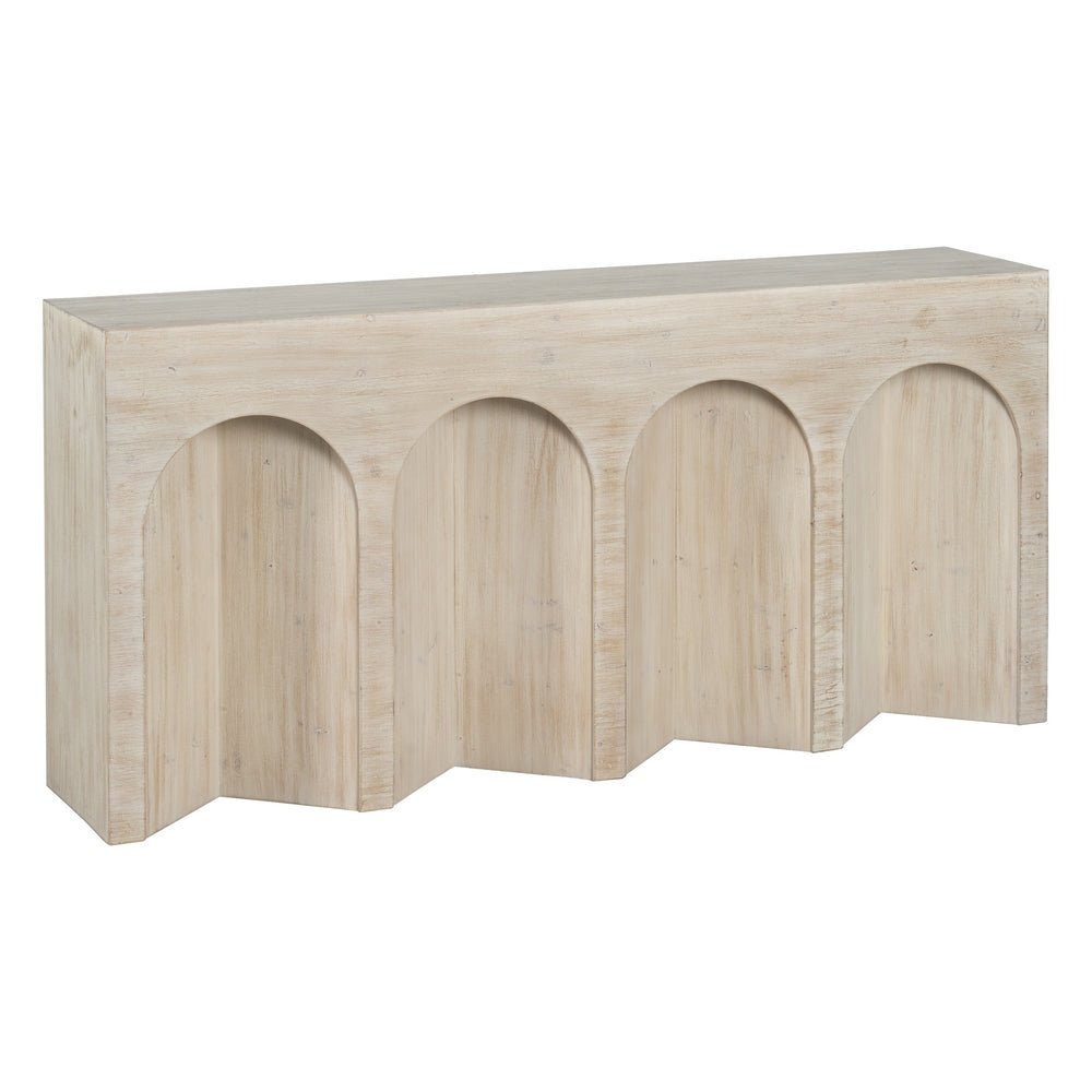 Mango Wood 5 Legged Console Table