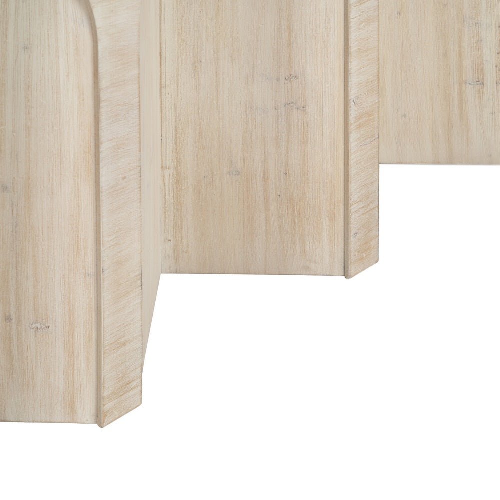 Mango Wood 5 Legged Console Table - LUXONAS