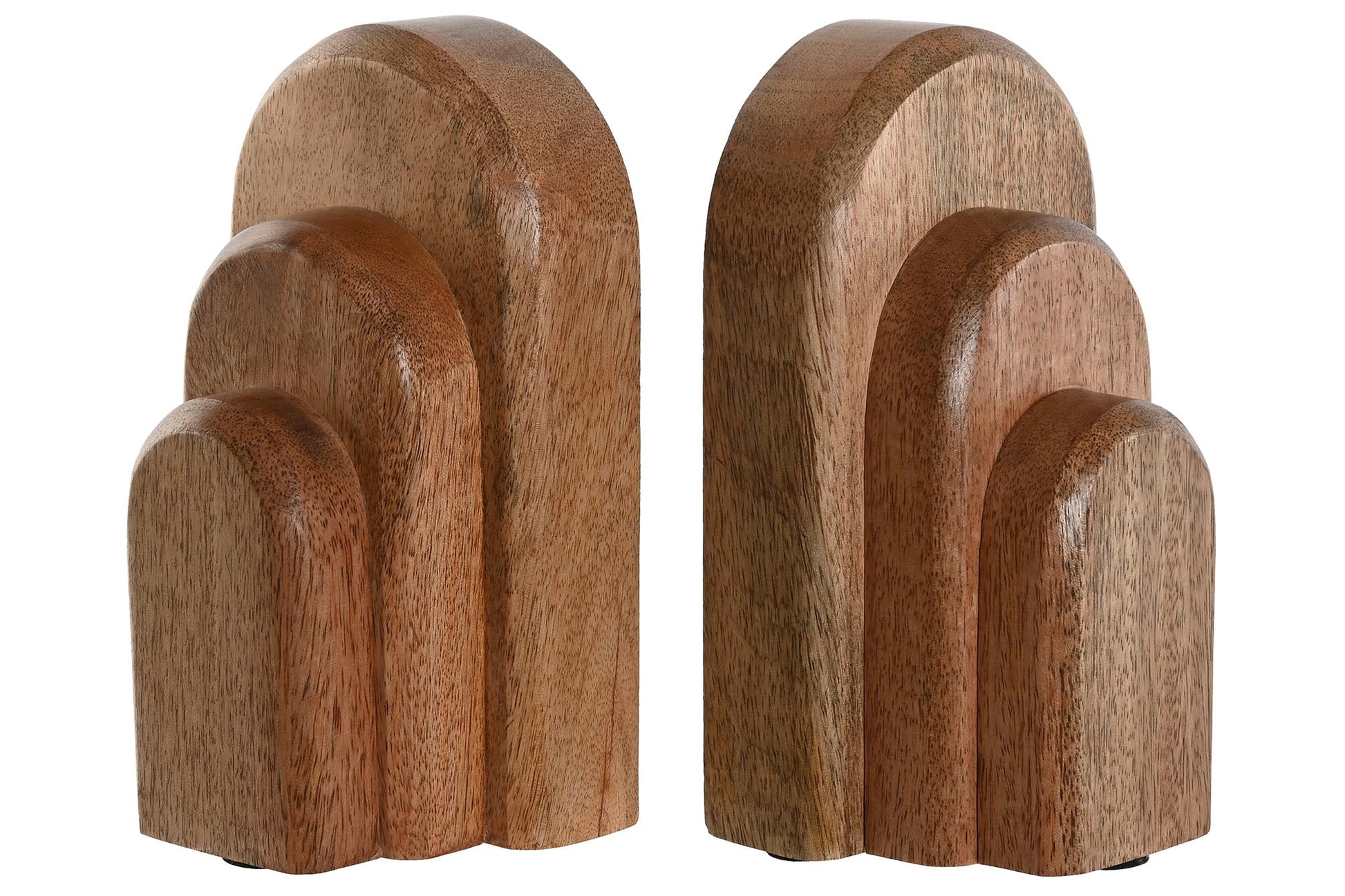 Mango Wood Bookends - LUXONAS