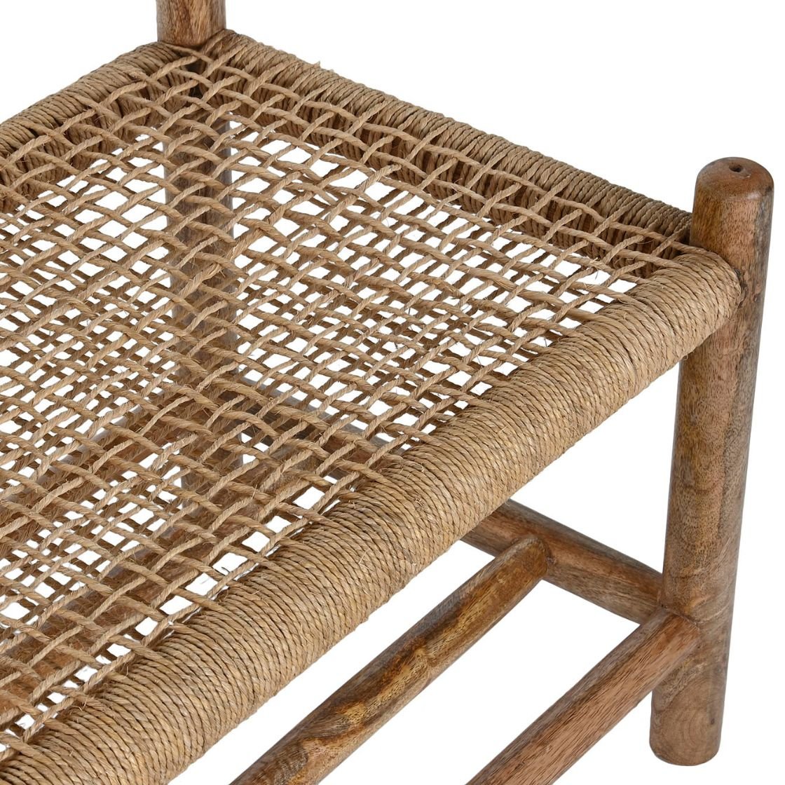 Mango Wood Coat Hanger Shelf - LUXONAS