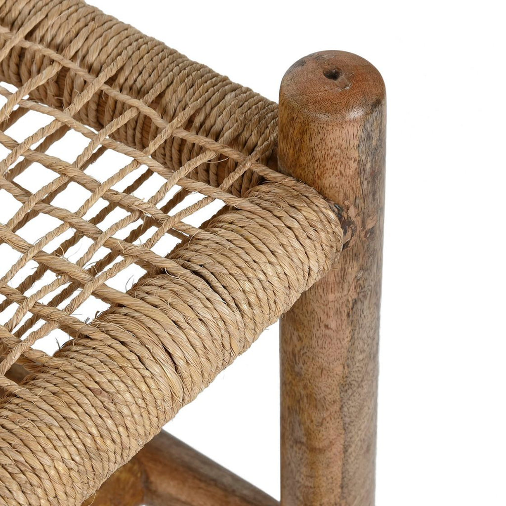 Mango Wood Coat Hanger Shelf - LUXONAS