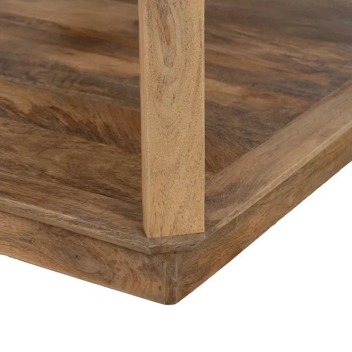 Mango Wood Coffee Table - Elegant & Durable Design - LUXONAS