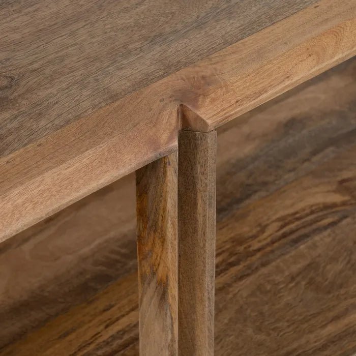Mango Wood Coffee Table - Elegant & Durable Design - LUXONAS