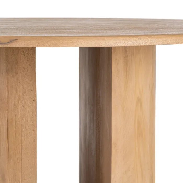 Mango Wood Round Dining Table