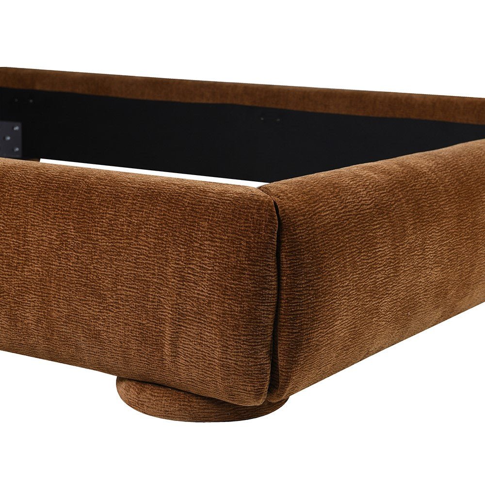 Maple Caramel 6ft. Super King - size Bed - LUXONAS