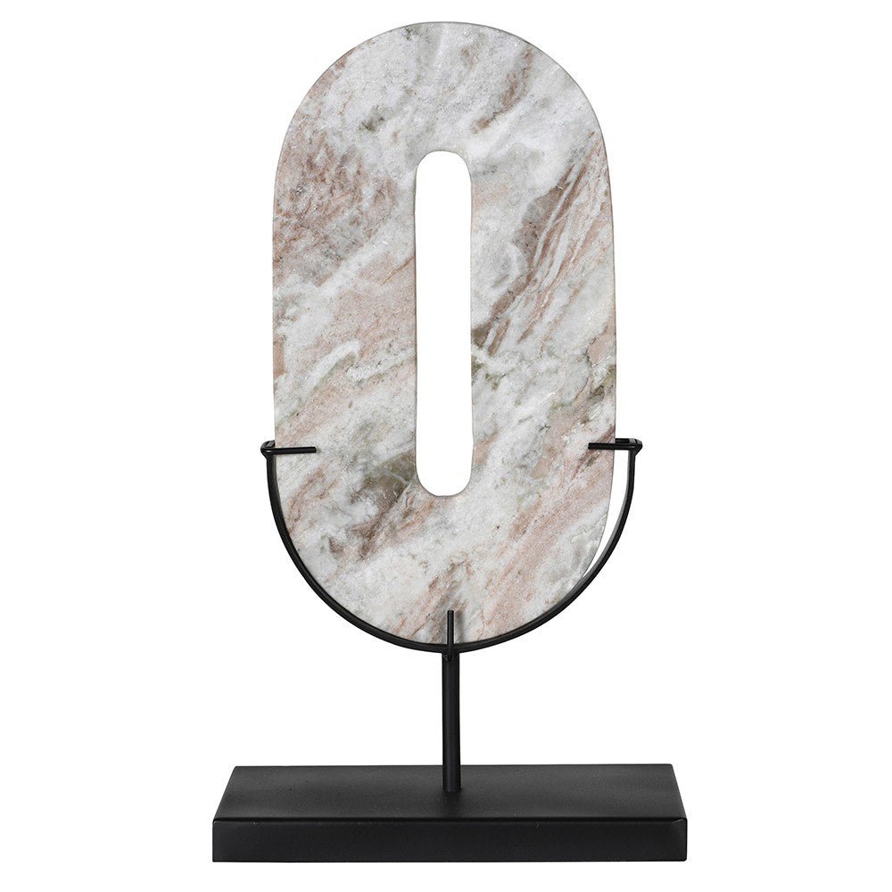 Marble '0' on Stand - LUXONAS