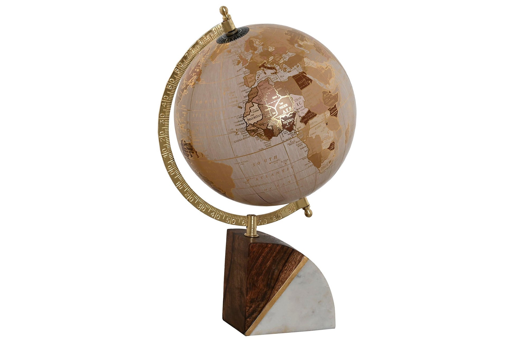 Marble Base Globe - LUXONAS