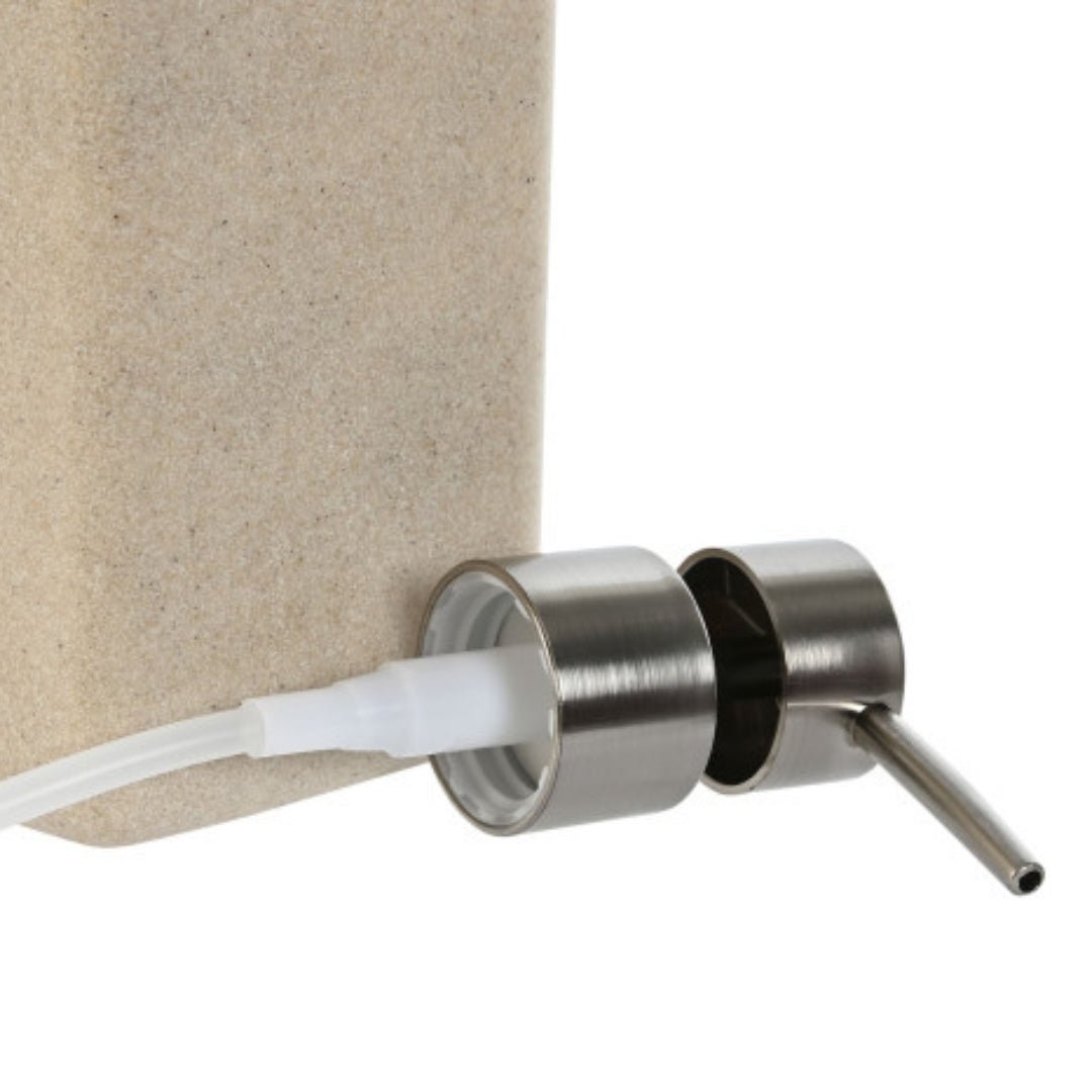 Marble Effect Cream Soap Dispenser - LUXONAS