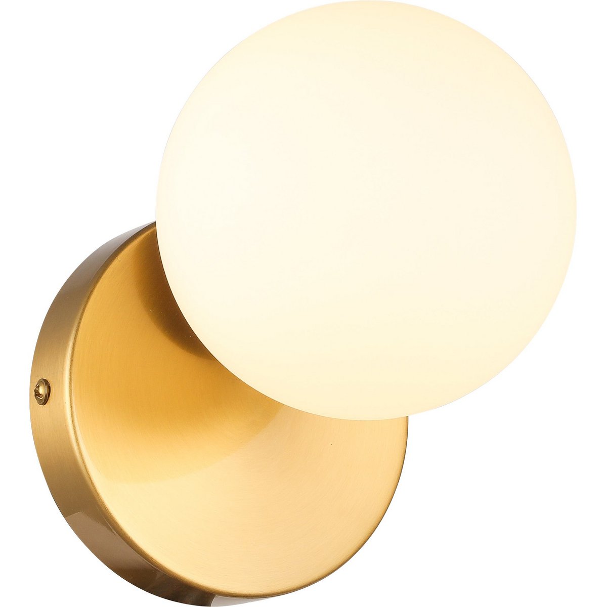 Maria Wall Lamp White Gold - LUXONAS HOME