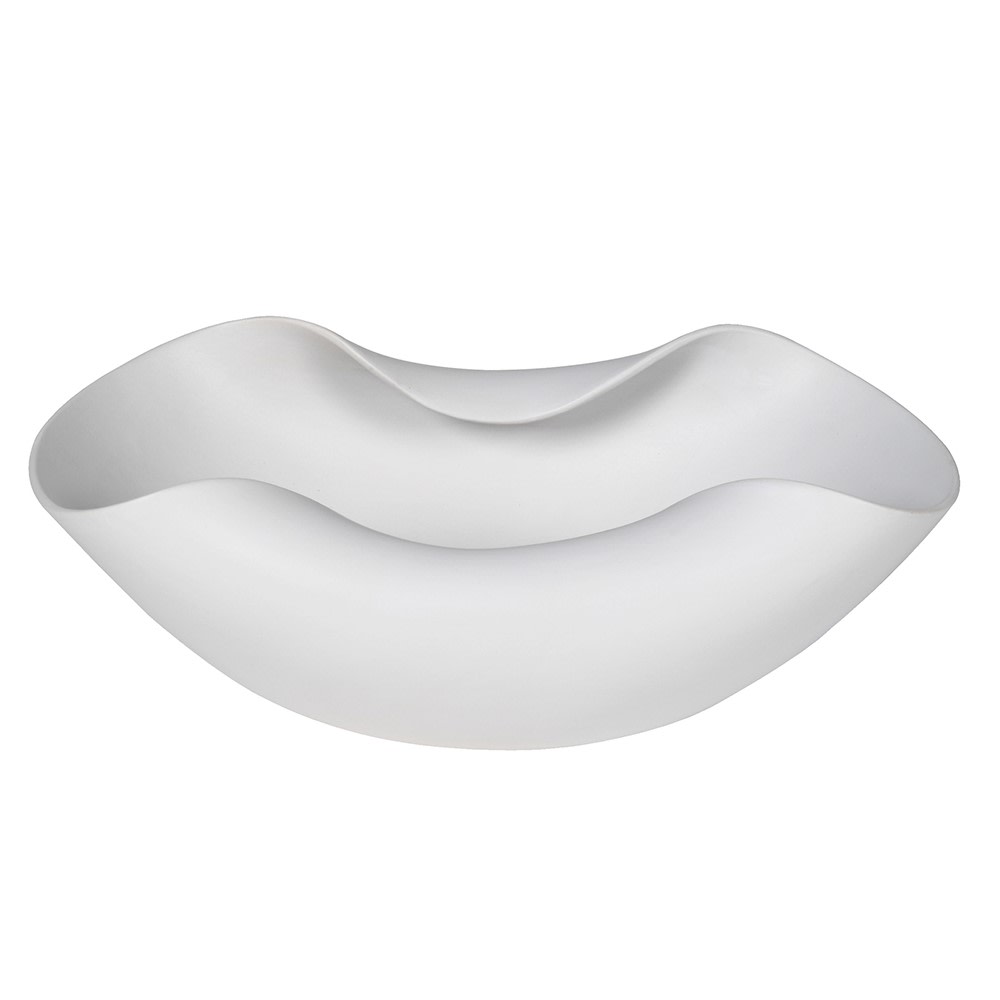 Matte Wave Dish - Elegant Ceramic Serving Dish - LUXONAS