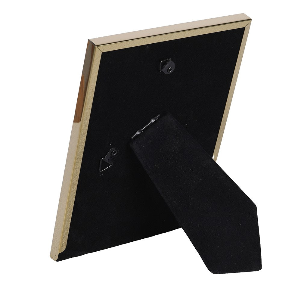 Medium Gold Bamboo Effect Photo Frame - LUXONAS