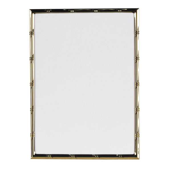 Medium Gold Bamboo Effect Photo Frame
