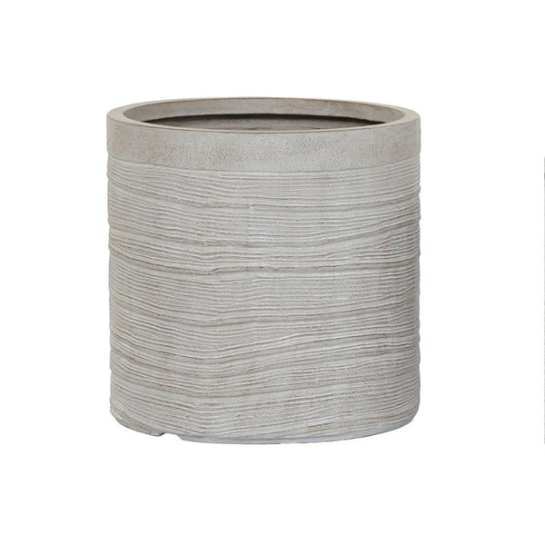 Medium Grey Fibre Planter