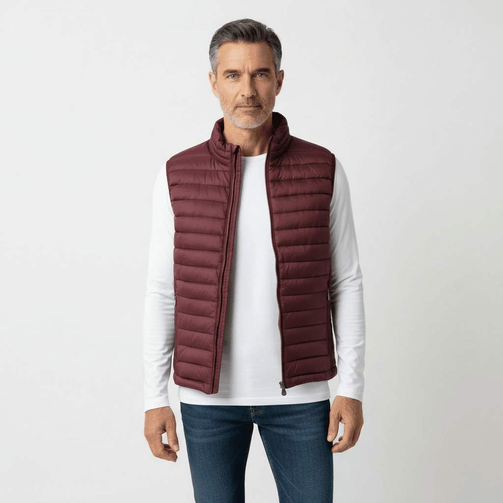 Men's Puffer Gilet – Stylish and Versatile Outerwear - LUXONAS HOME
