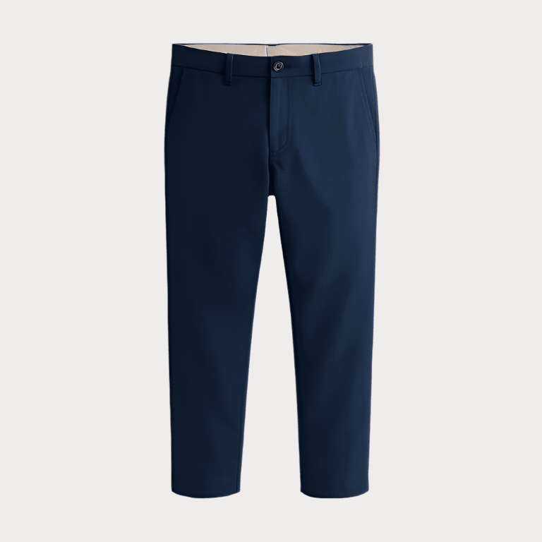 Men's Slim Fit Cotton Chinos - LUXONAS HOME