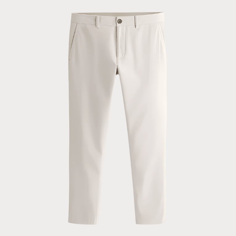 Men's Slim Fit Cotton Chinos - LUXONAS HOME