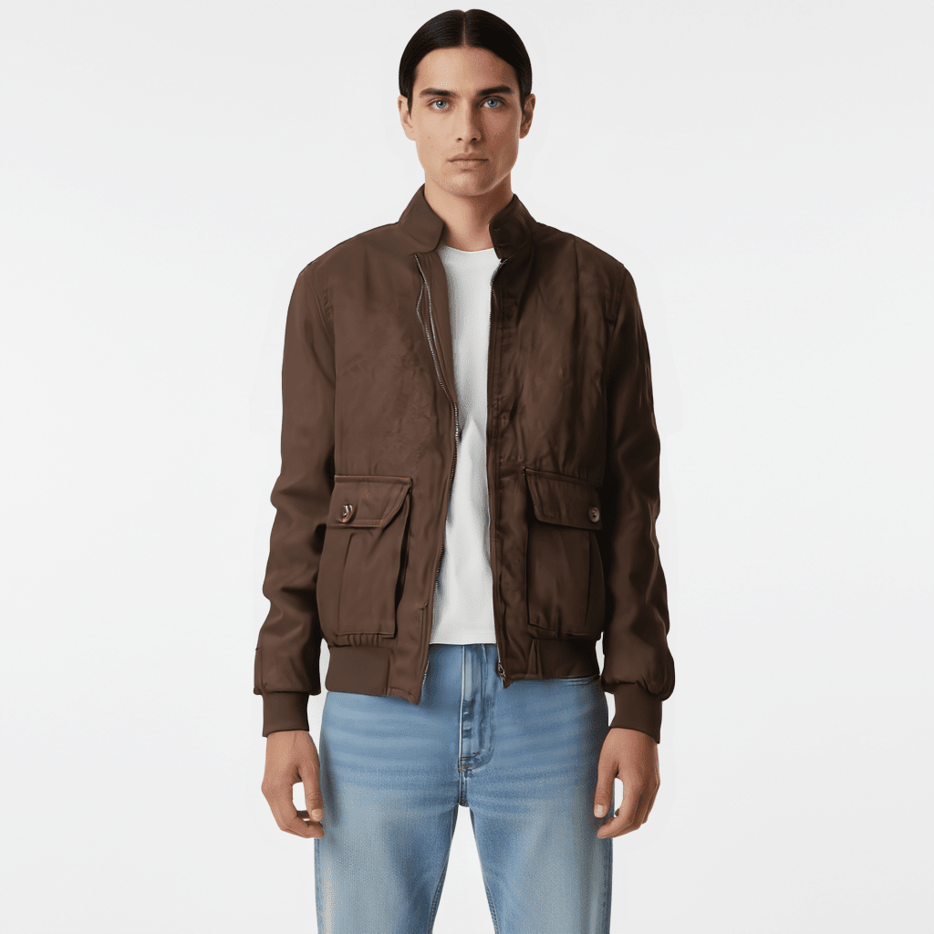Men's Suede Jacket - LUXONAS HOME