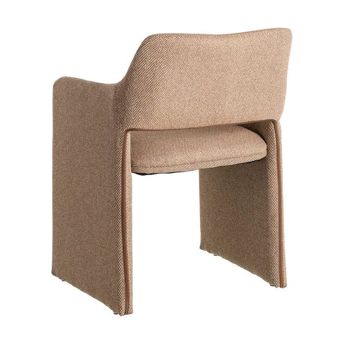 Mercury Brown Chair – Stylish and Comfortable Seating - LUXONAS