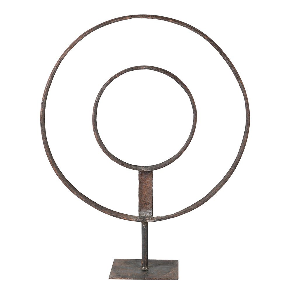 Metal Double Ring on Stand - LUXONAS