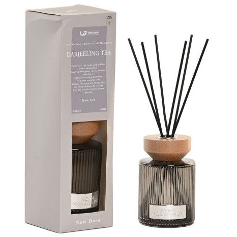 Mikado Glass Wood Difuser - Darjeeling Tea