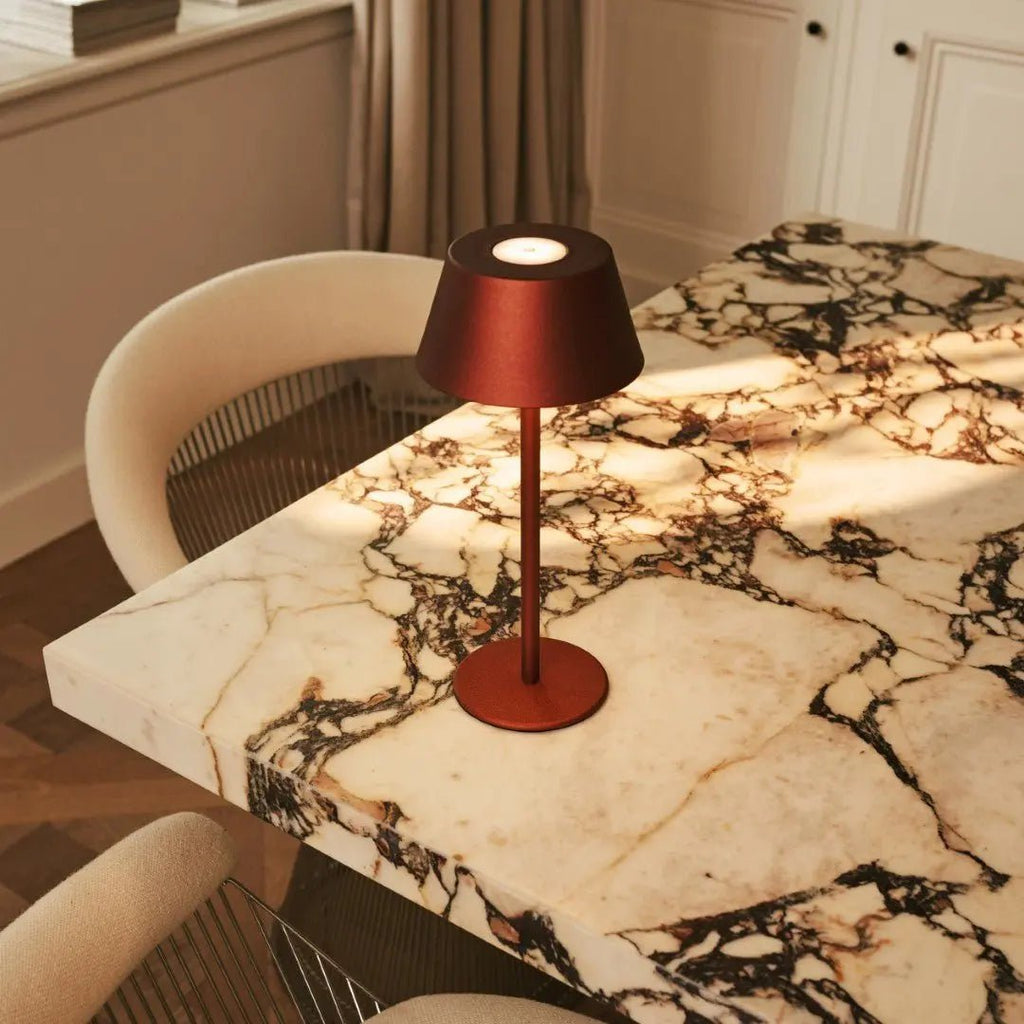 Milou Bronze Table lamp without Cable | Modern, Design & 3 Light modes - LUXONAS HOME