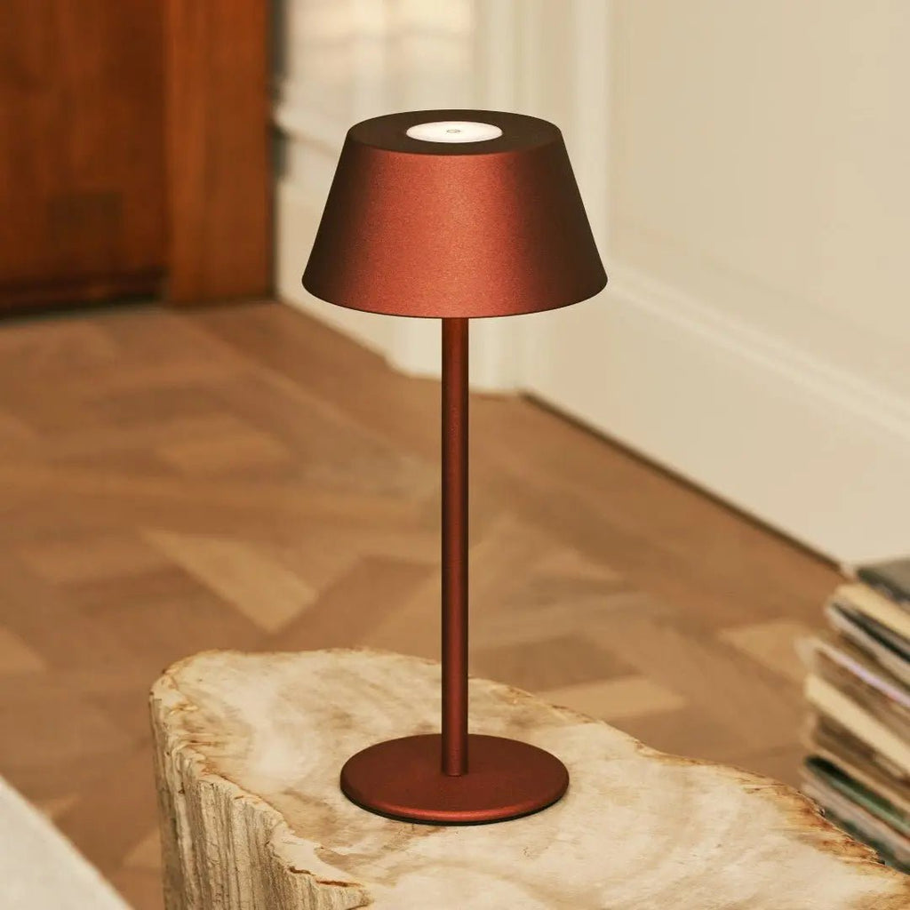 Milou Bronze Table lamp without Cable | Modern, Design & 3 Light modes - LUXONAS HOME