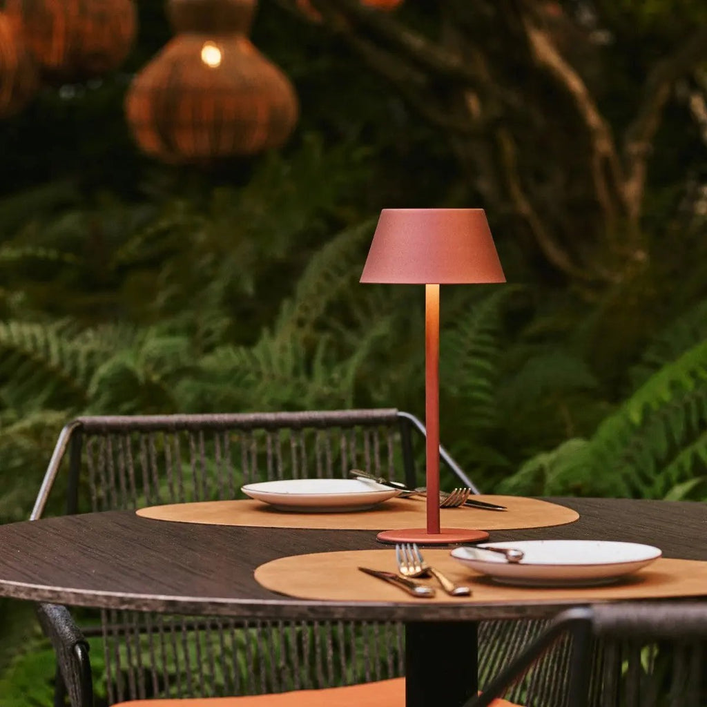 Milou Bronze Table lamp without Cable | Modern, Design & 3 Light modes - LUXONAS HOME
