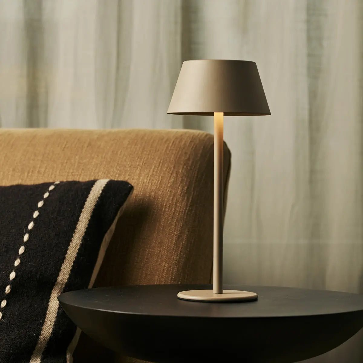 Milou Koala Brown Table lamp without Cable | Modern, Design & 3 Light modes - LUXONAS HOME