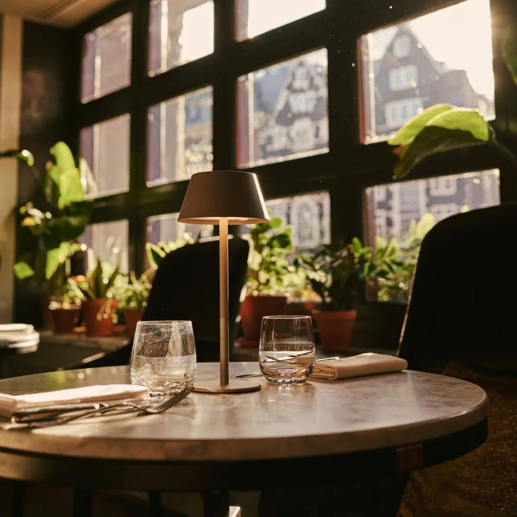 Milou Koala Brown Table lamp without Cable | Modern, Design & 3 Light modes - LUXONAS HOME