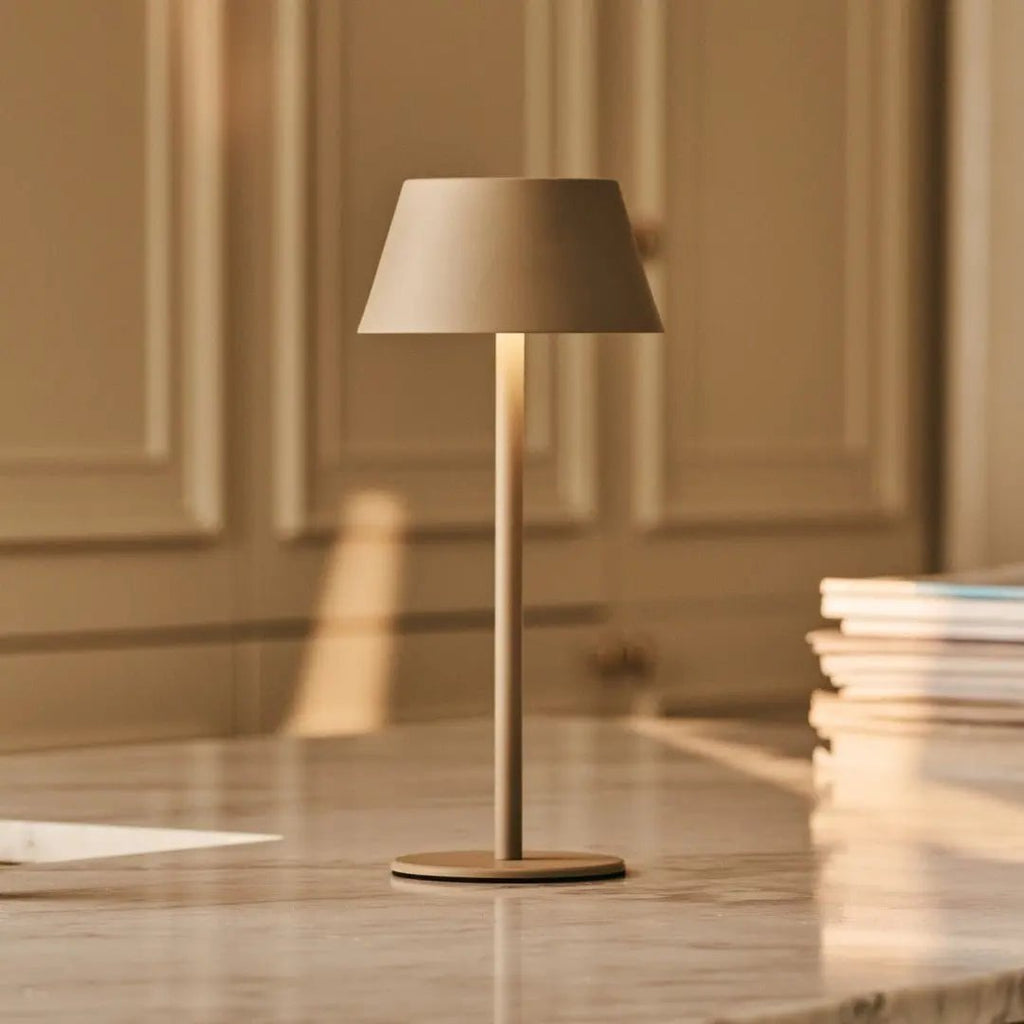 Milou Koala Brown Table lamp without Cable | Modern, Design & 3 Light modes - LUXONAS HOME