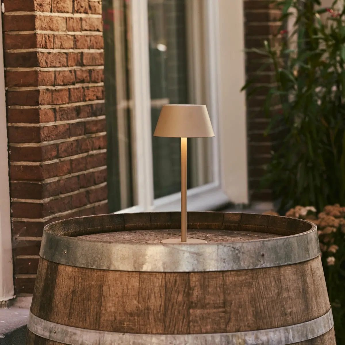 Milou Koala Brown Table lamp without Cable | Modern, Design & 3 Light modes - LUXONAS HOME