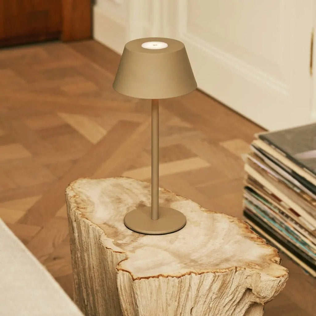 Milou Koala Brown Table lamp without Cable | Modern, Design & 3 Light modes - LUXONAS HOME