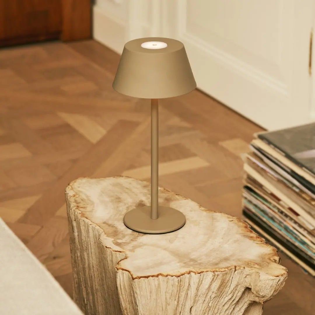 Milou Koala Brown Table lamp without Cable | Modern, Design & 3 Light modes - LUXONAS HOME