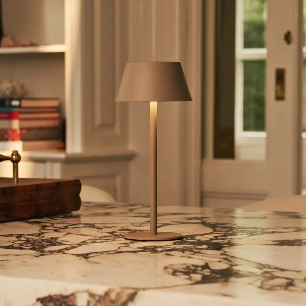 Milou Koala Brown Table lamp without Cable | Modern, Design & 3 Light modes - LUXONAS HOME