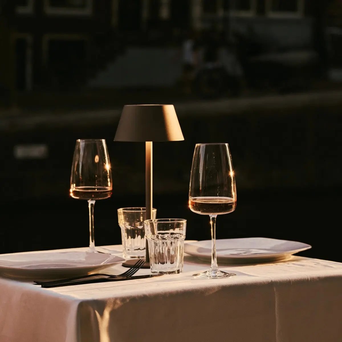 Milou Koala Brown Table lamp without Cable | Modern, Design & 3 Light modes - LUXONAS HOME